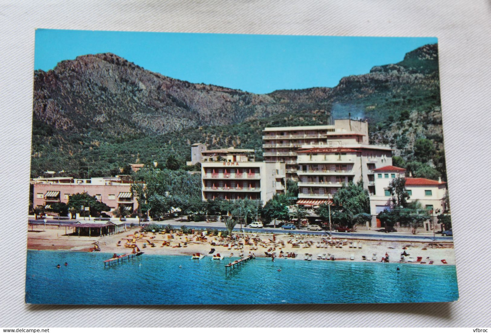 Cpm, Mallorca, Soller, hoteles en la playa del puerto, Espagne