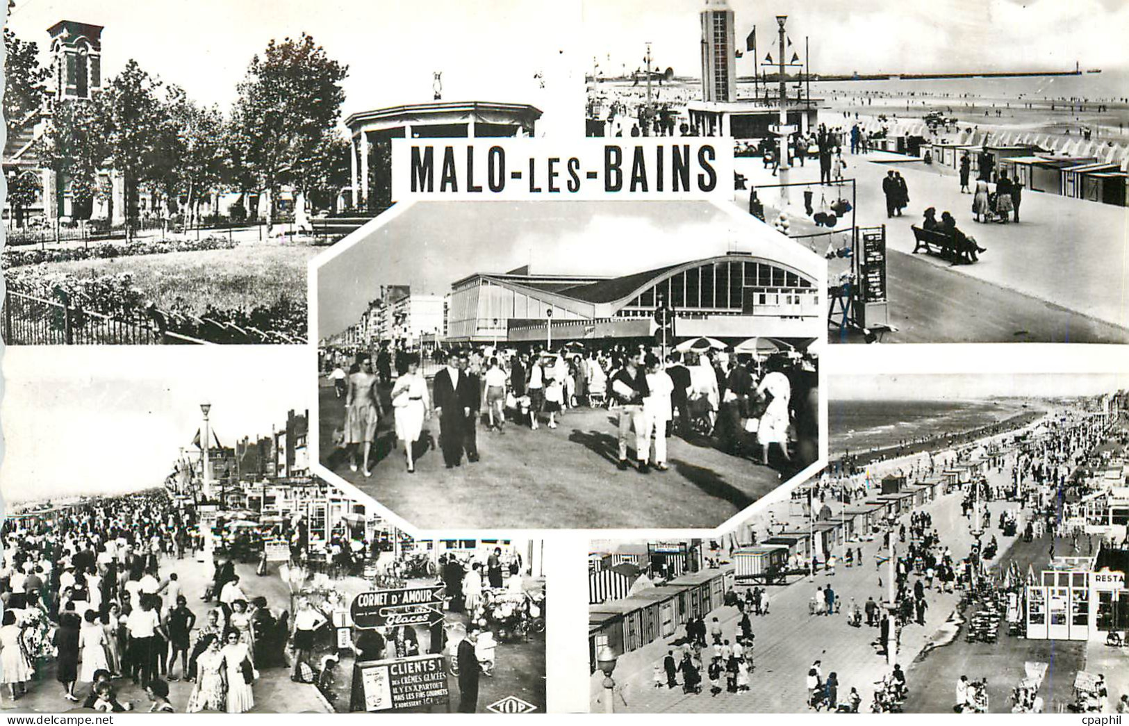 CPM Malo les Bains (Nord)