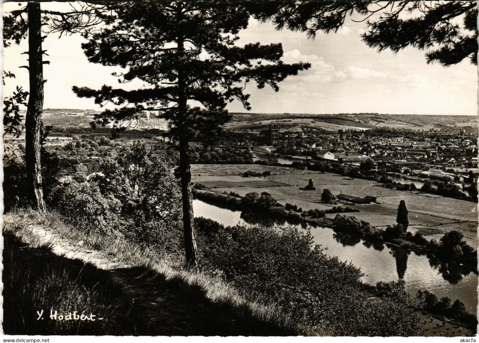 CPM Mantes-la Jolie La Vallee de la Seine et la Ville FRANCE (1452526)