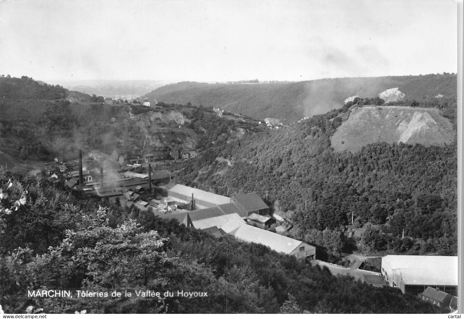 CPM - MARCHIN - Tôleries de la vallée du Hoyoux