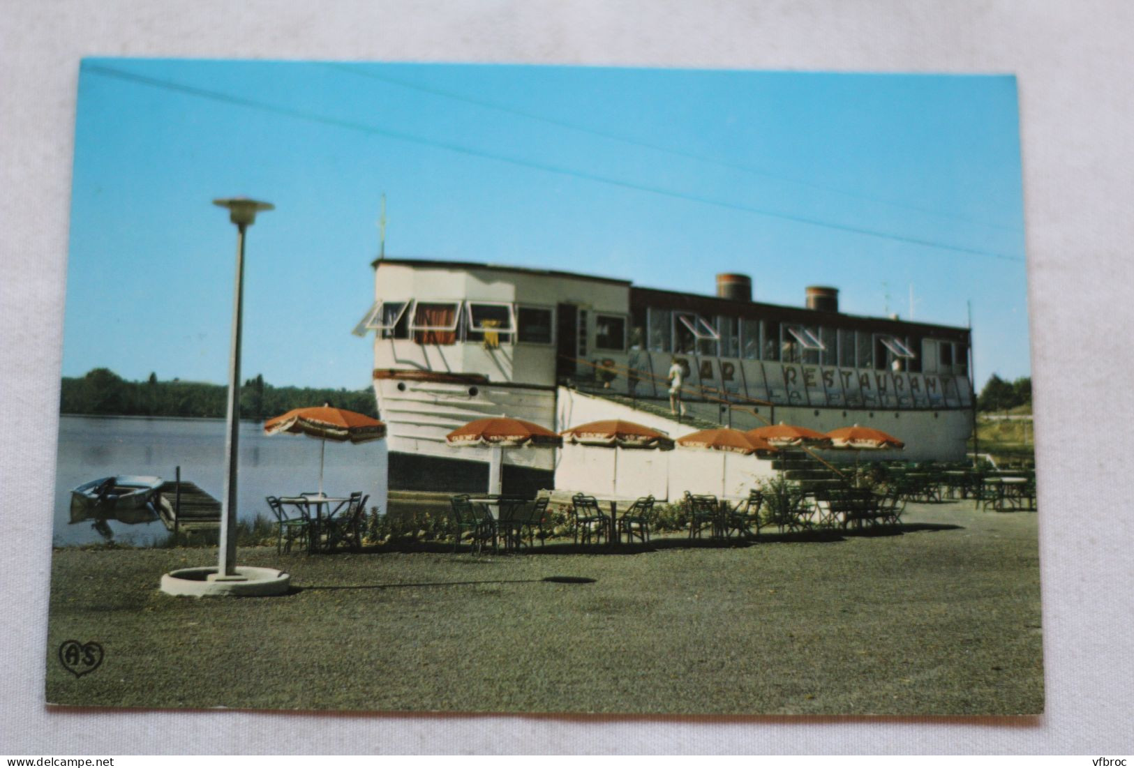 Cpm, Marciac, la Péniche, Gers 32