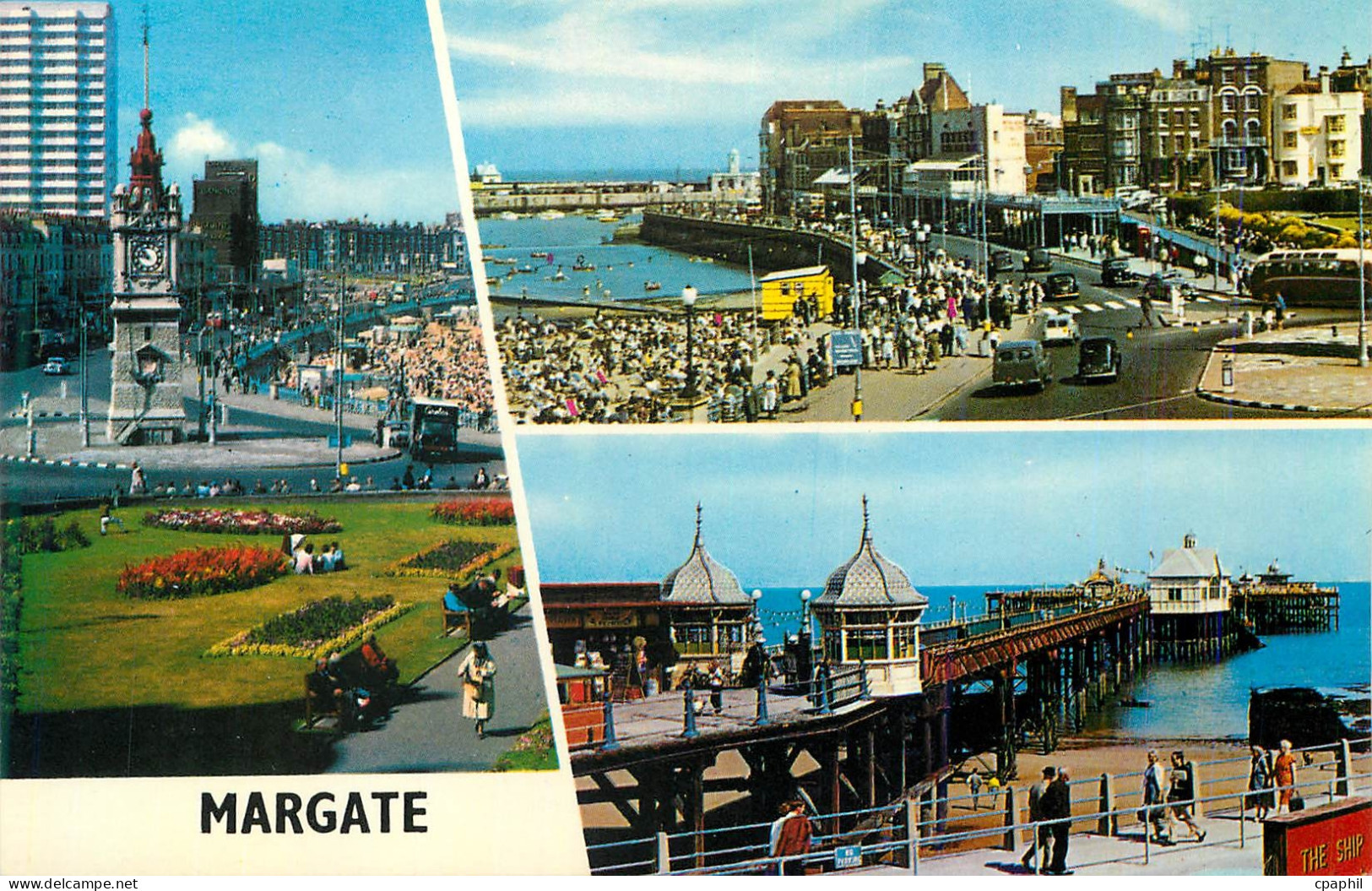 CPM Margate Clock Tower and Marine Terrace