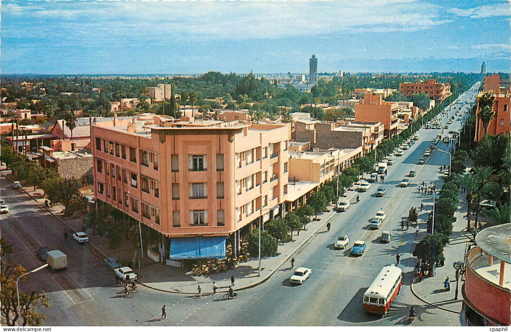 CPM Marrakech vue panoramique