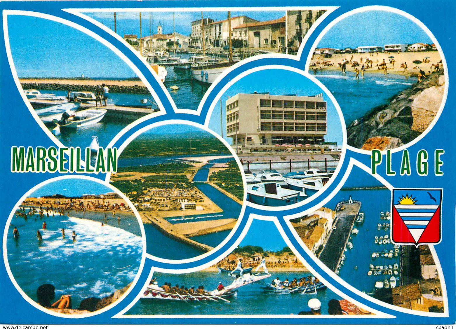 CPM Marseillan Plage