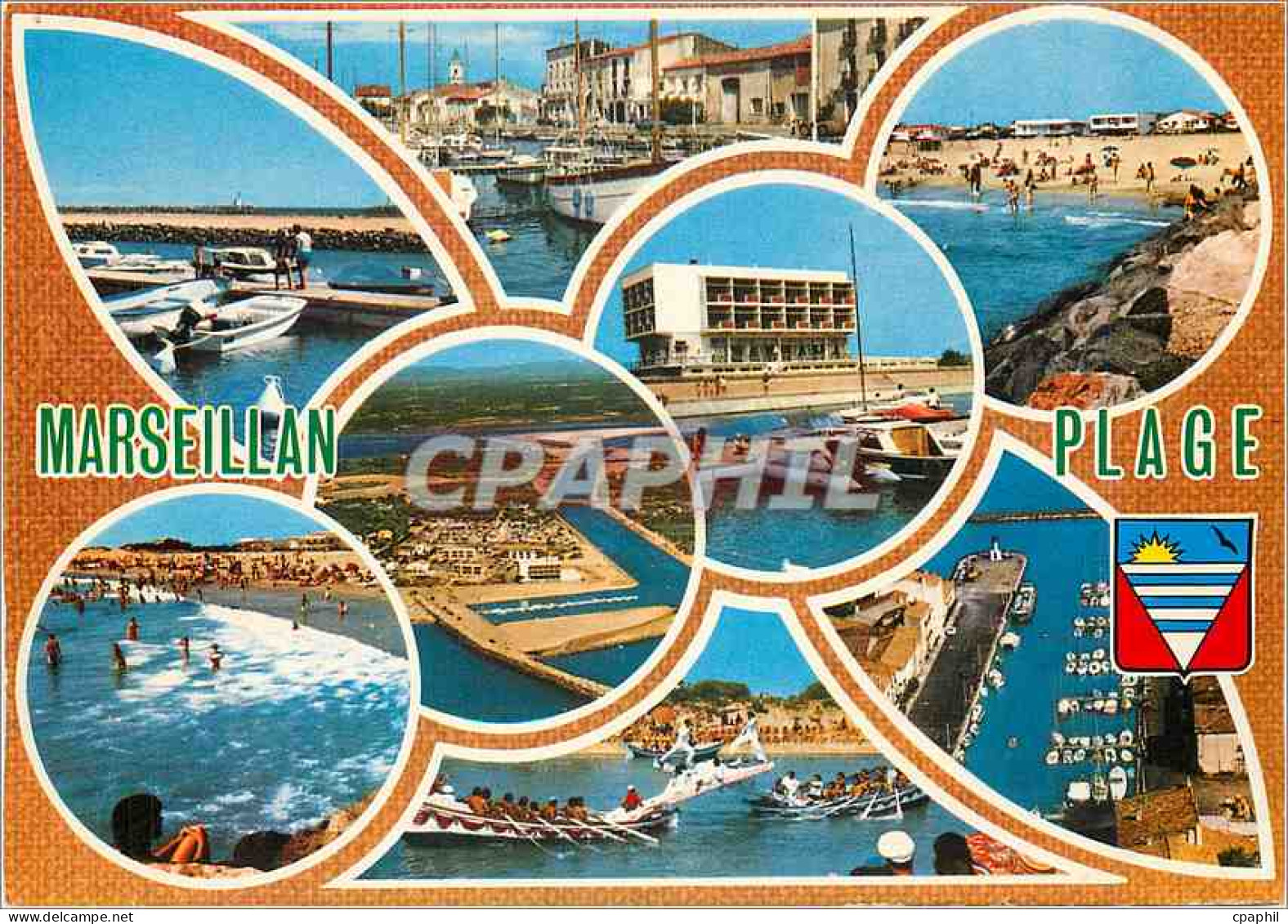 CPM Marseillan Plage Herault
