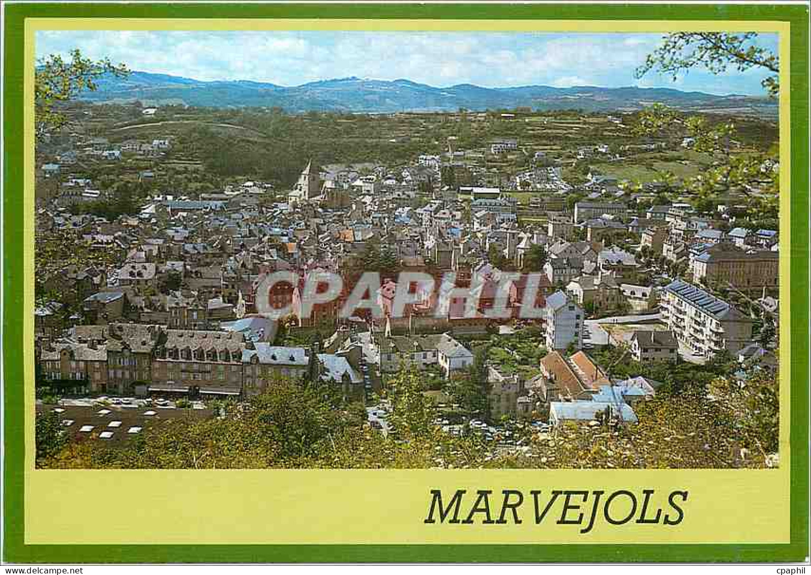 CPM Marvejols Lozere Vue generale