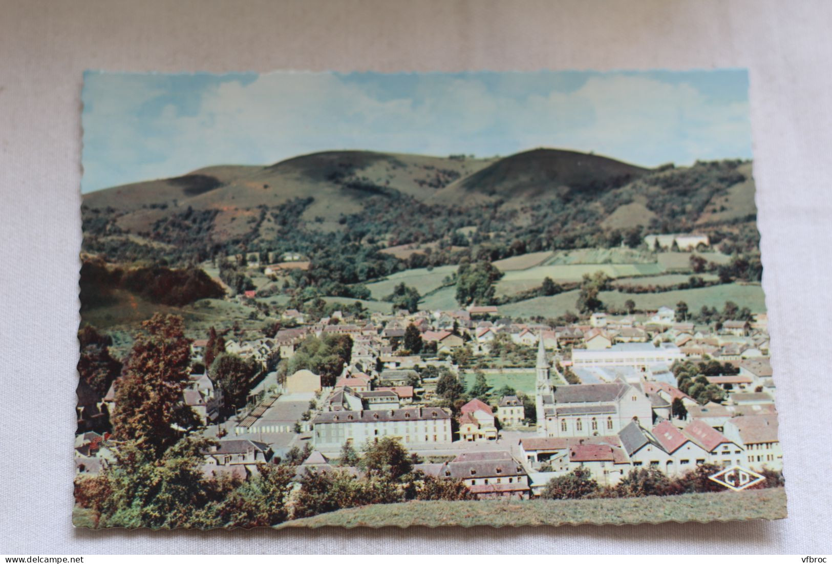 Cpm, Mauléon, vue générale, Pyrénées Atlantiques 64