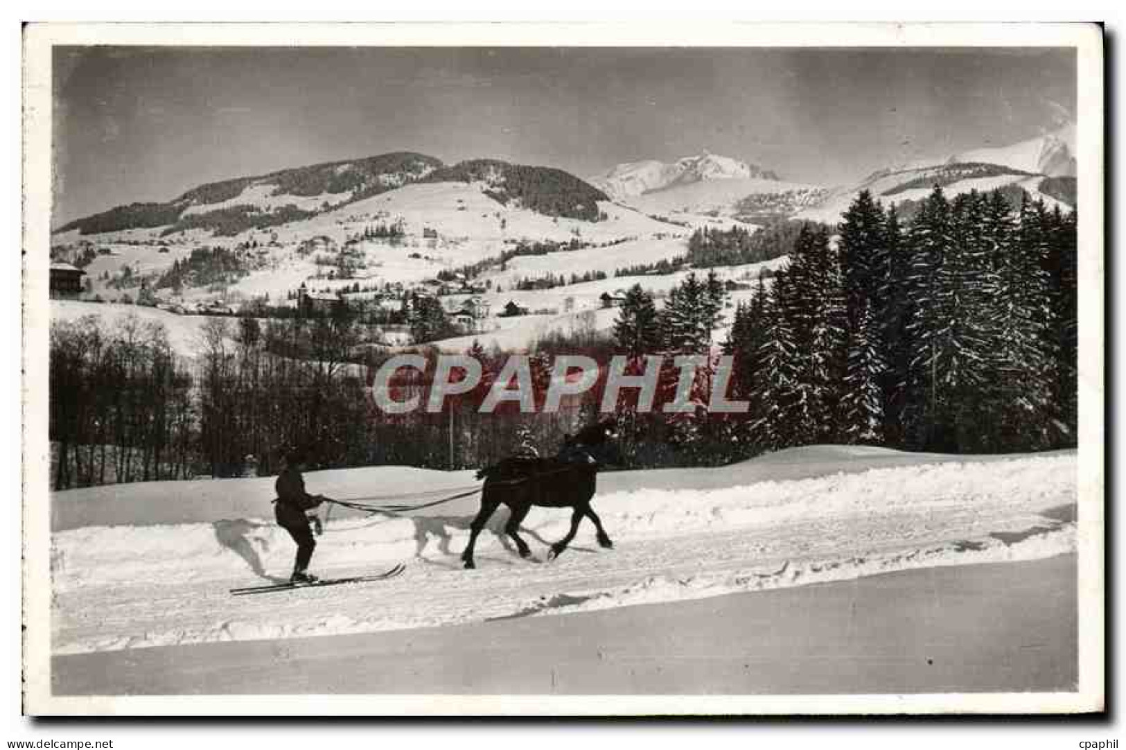 CPM Megeve Sports D'Hiver Cheval