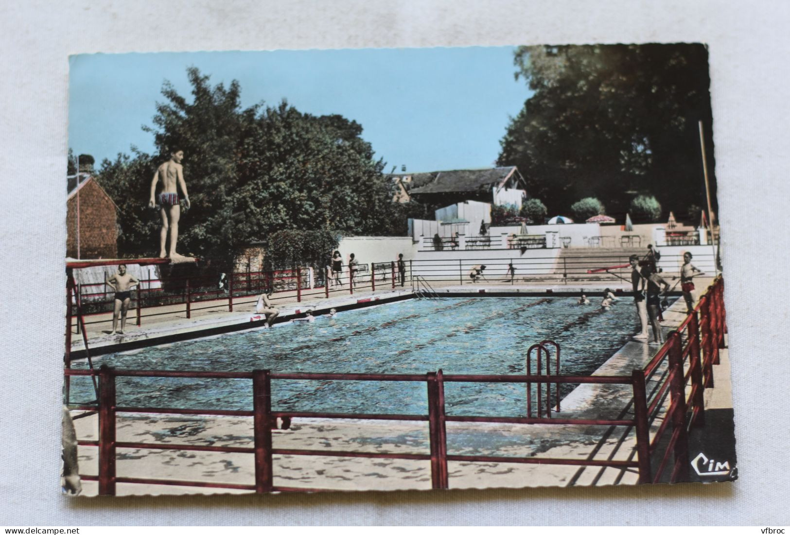 Cpm, Méru, la piscine, Oise 60