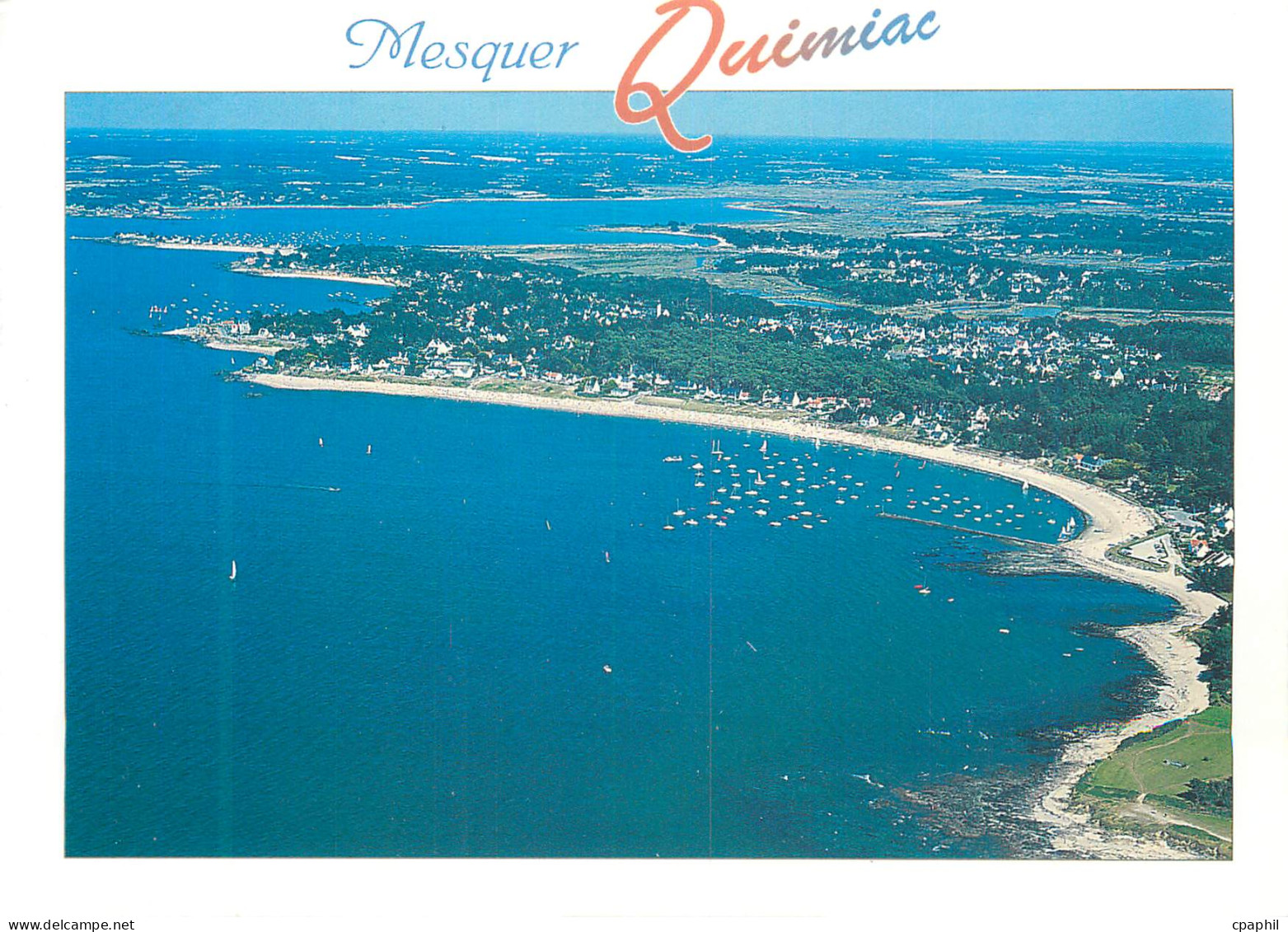 CPM Mesquer Quimiac La pointe du Touru et la plage de Lanseria