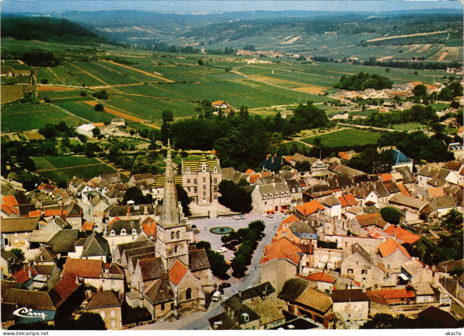 CPM Meursault Vue Generale aerienne FRANCE (1376162)