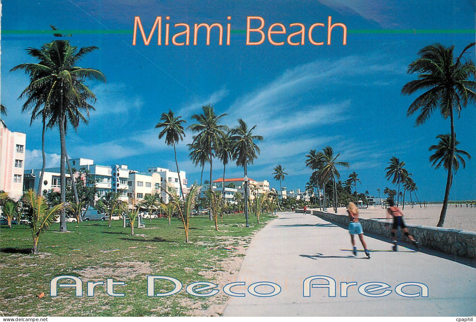 CPM Miami beach art deco area