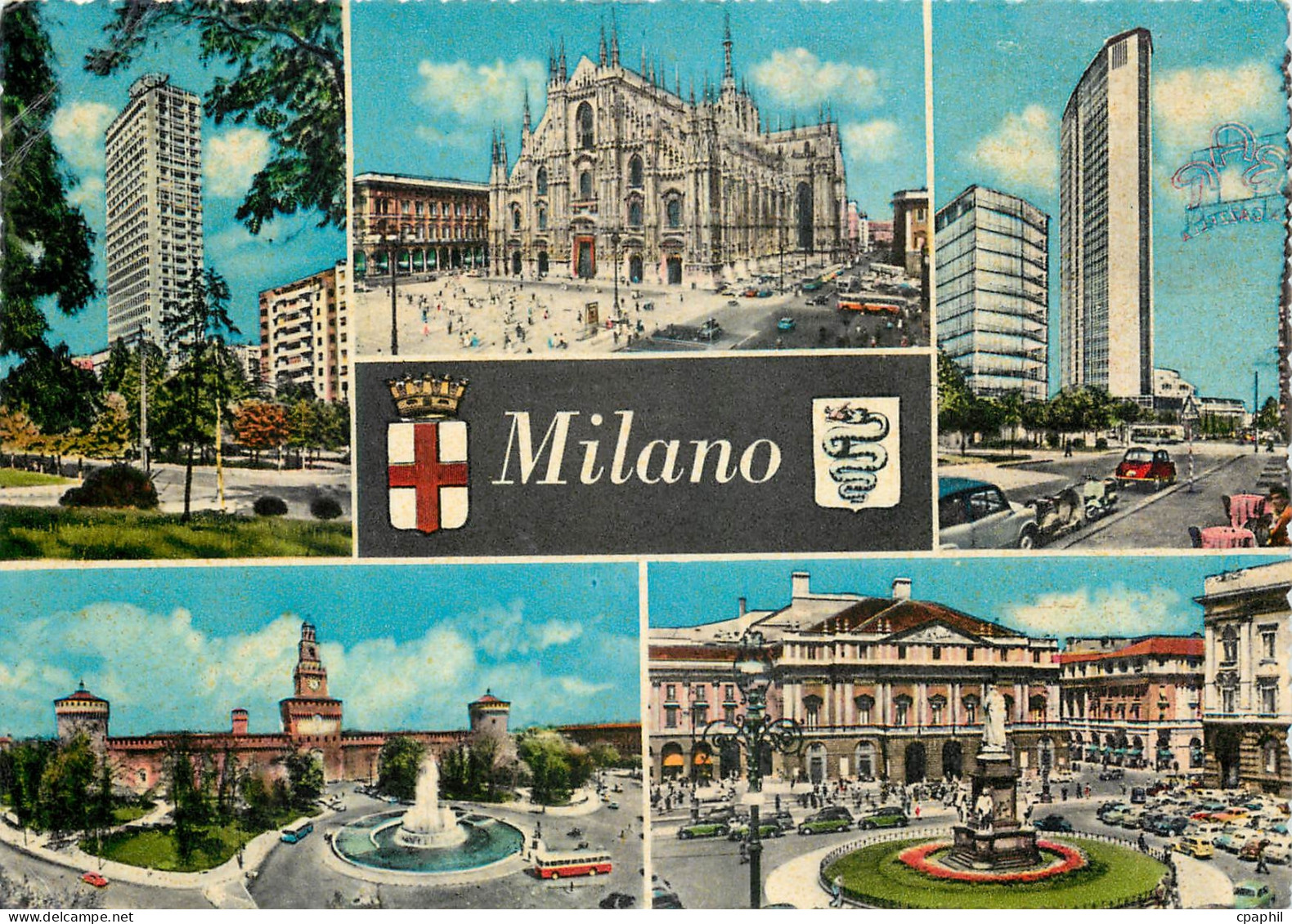 CPM Milano Souvenir de Milan