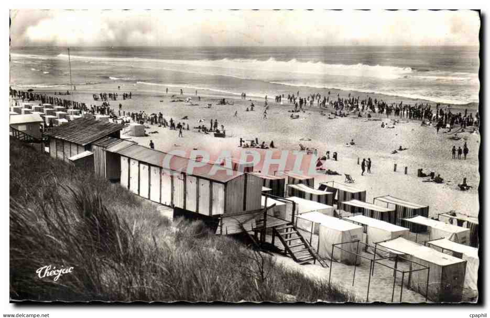CPM Mimizan La plage