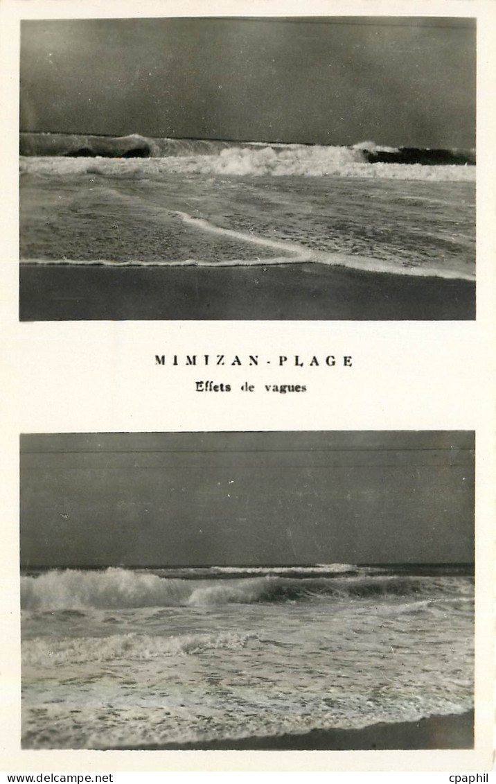 CPM Mimizan Plage Effets de nuage