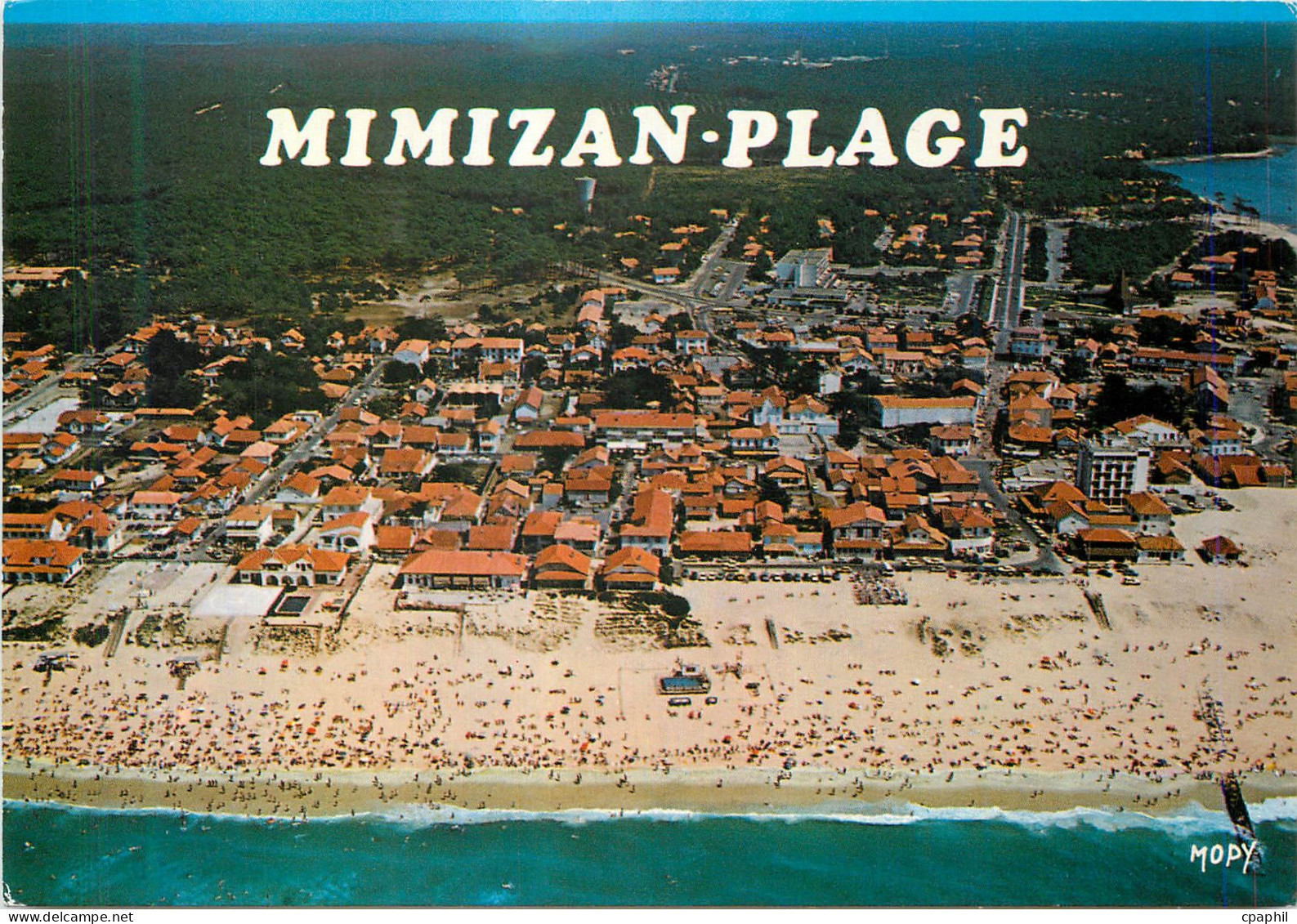 CPM Mimizan Plage Vue aeriennes Plage Nord
