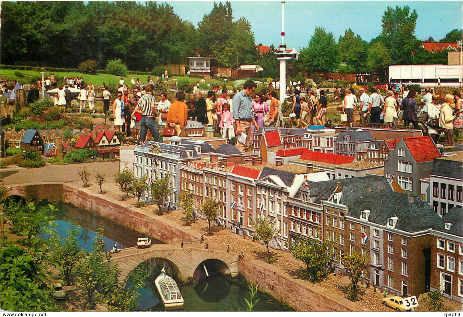 CPM Miniatuurstad Madurodam Den Haag Des facades antiques
