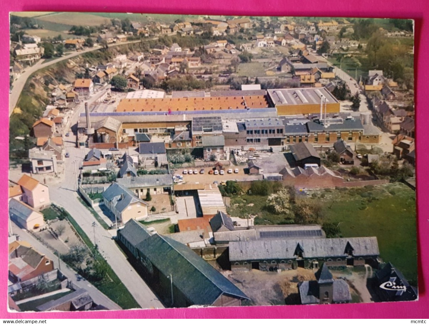CPM -  Moislains -(Somme) - Vue générale aérienne