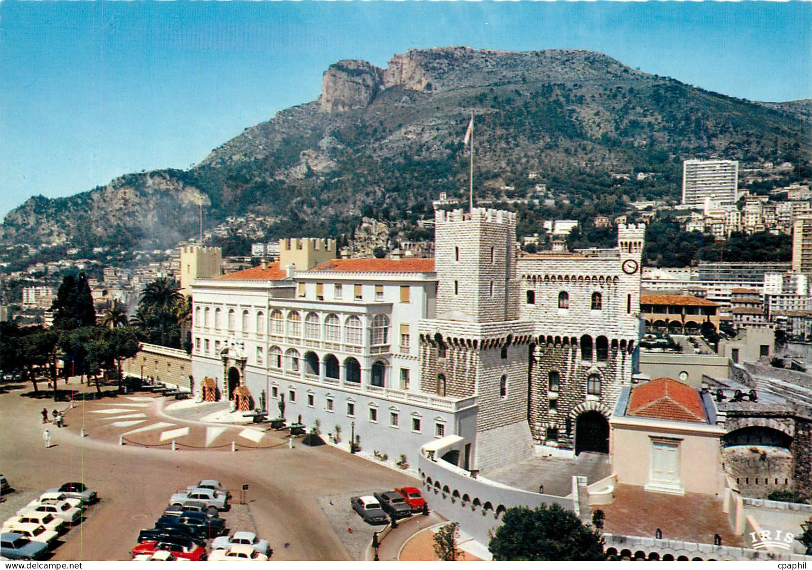 CPM Monaco Vue d'ensemble du Palais Princier
