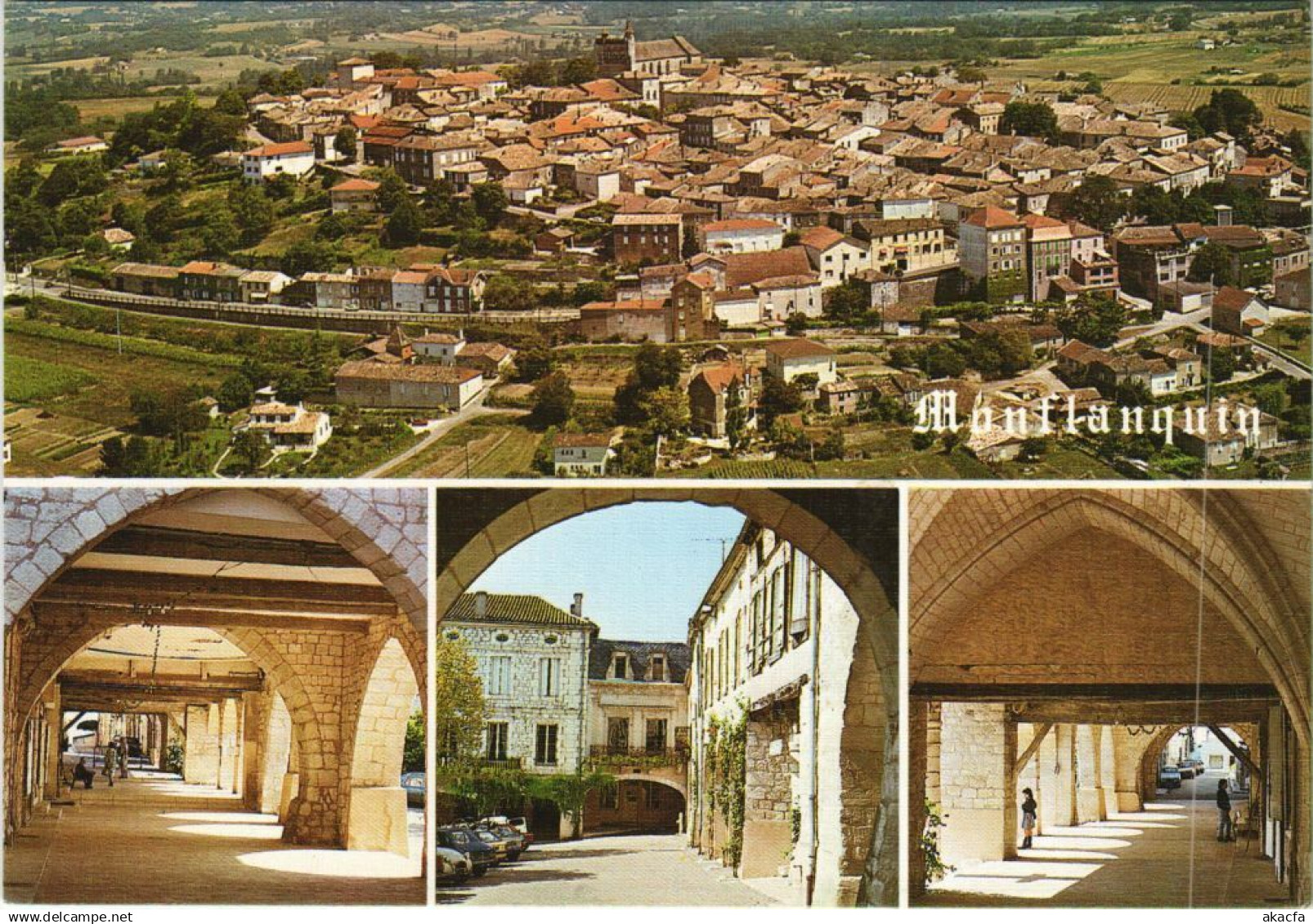 CPM Monflanquin Souvenir FRANCE (1171825)