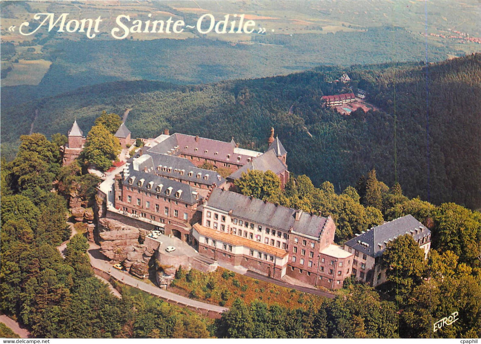 CPM Mont Sainte Odile Vue aerienne