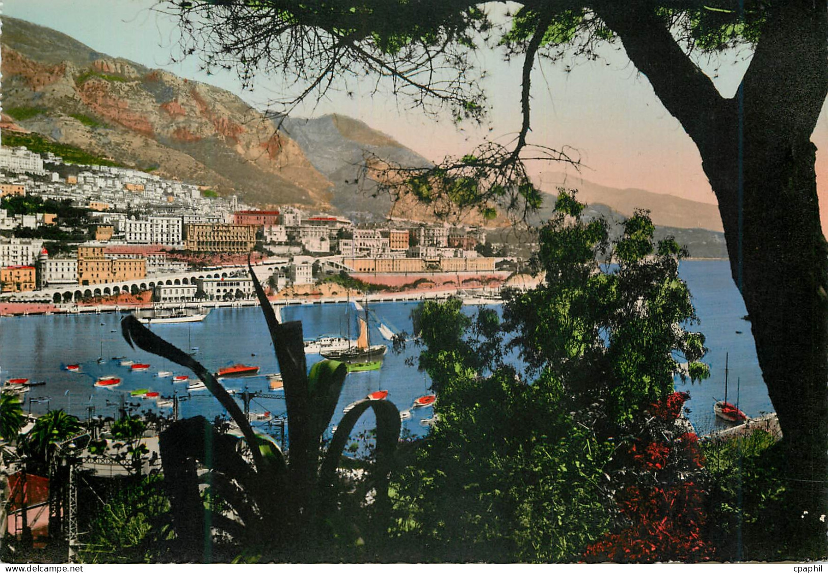 CPM Monte-carlo Vue prise de Monaco.