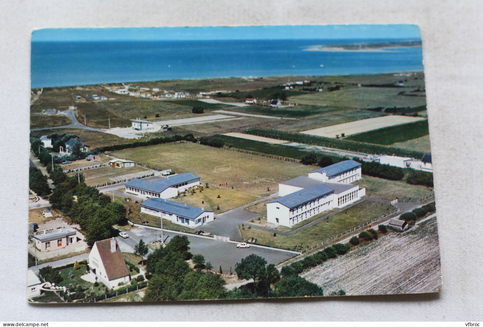 Cpm, Montmartin sur mer, vue aérienne, centre OPEP, Manche 50