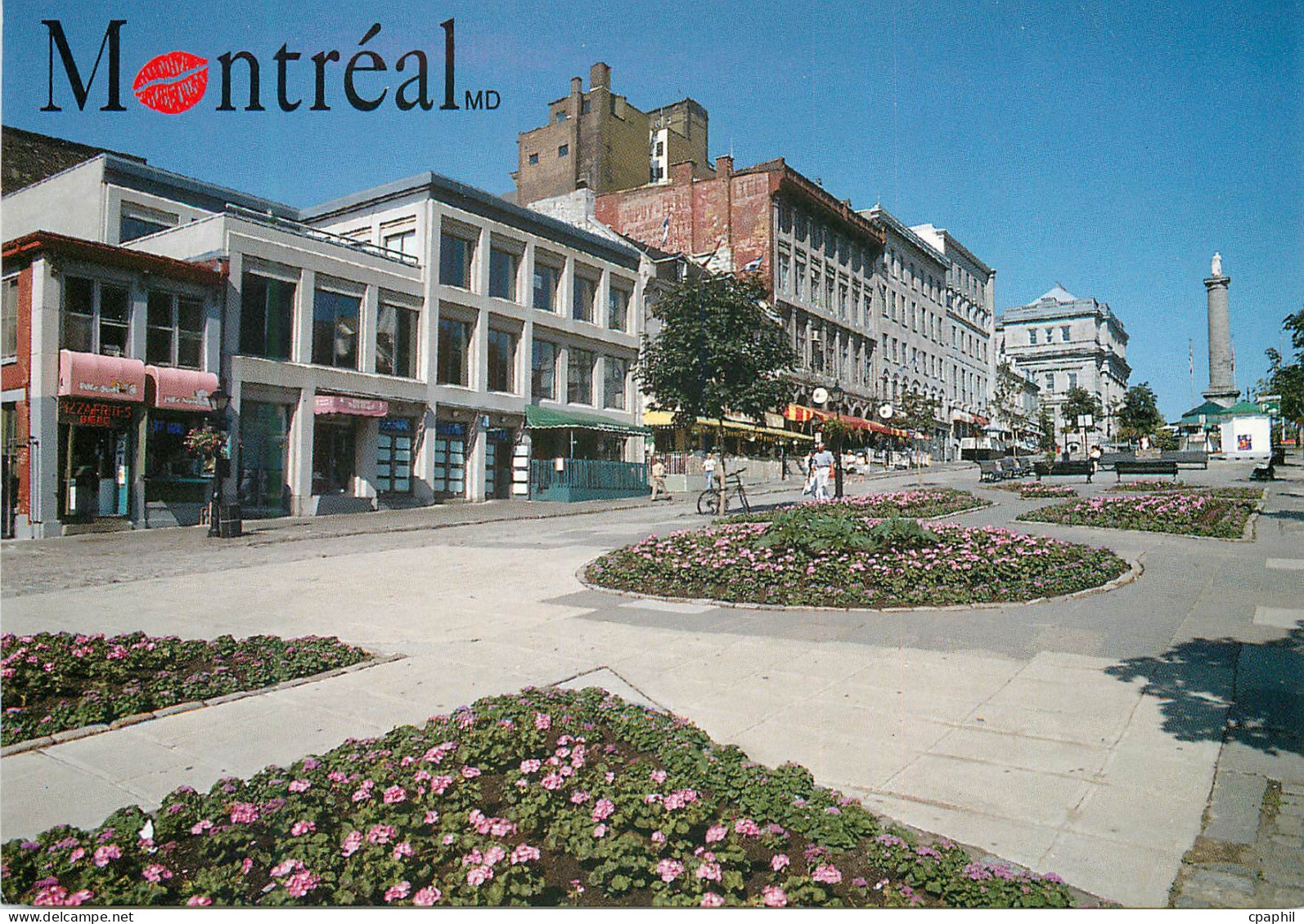 CPM Montreal Place Jacques Cartier Vieux Montreal