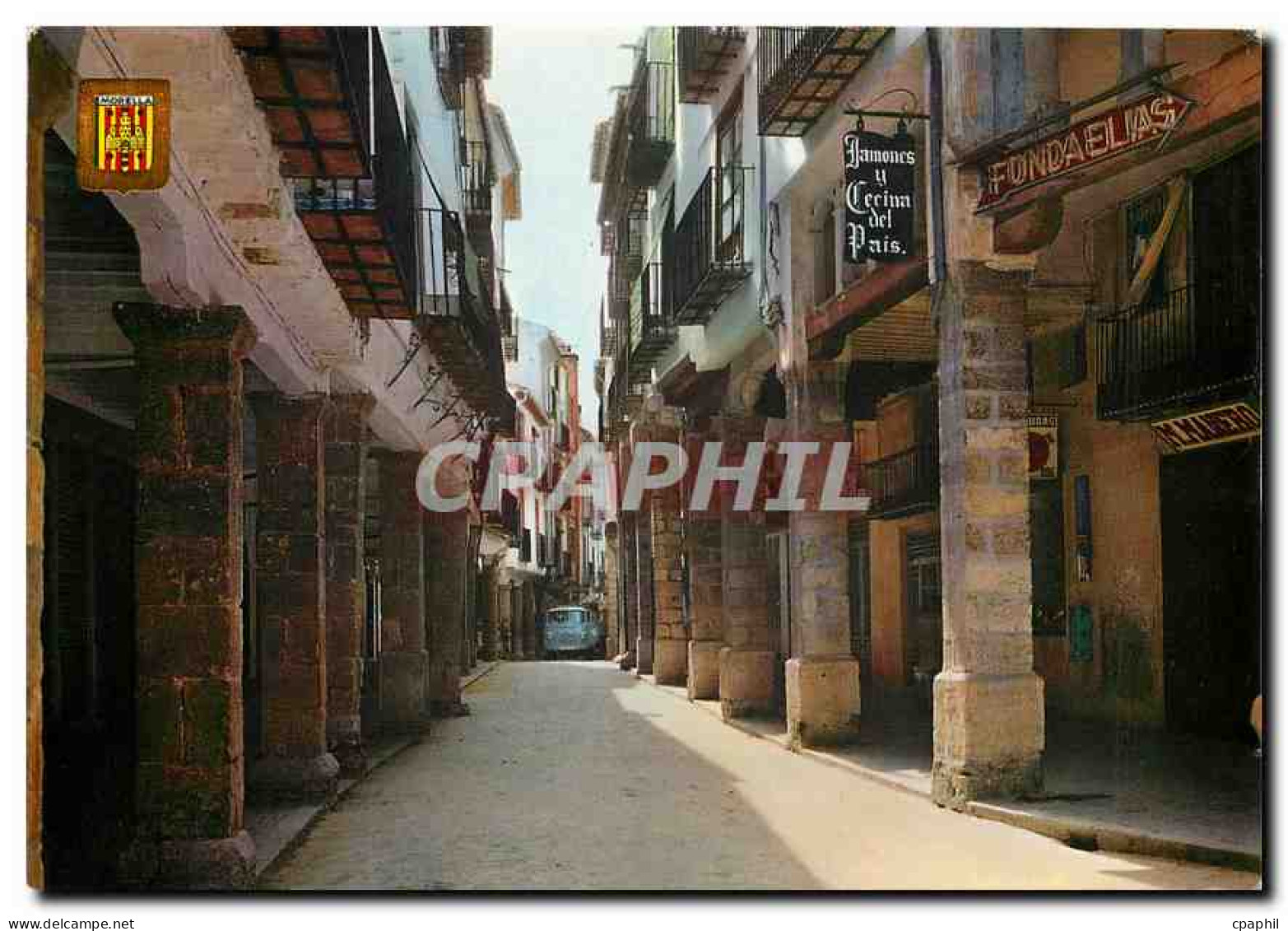 CPM Morella Castellon Calle Don Blanco de Alagon