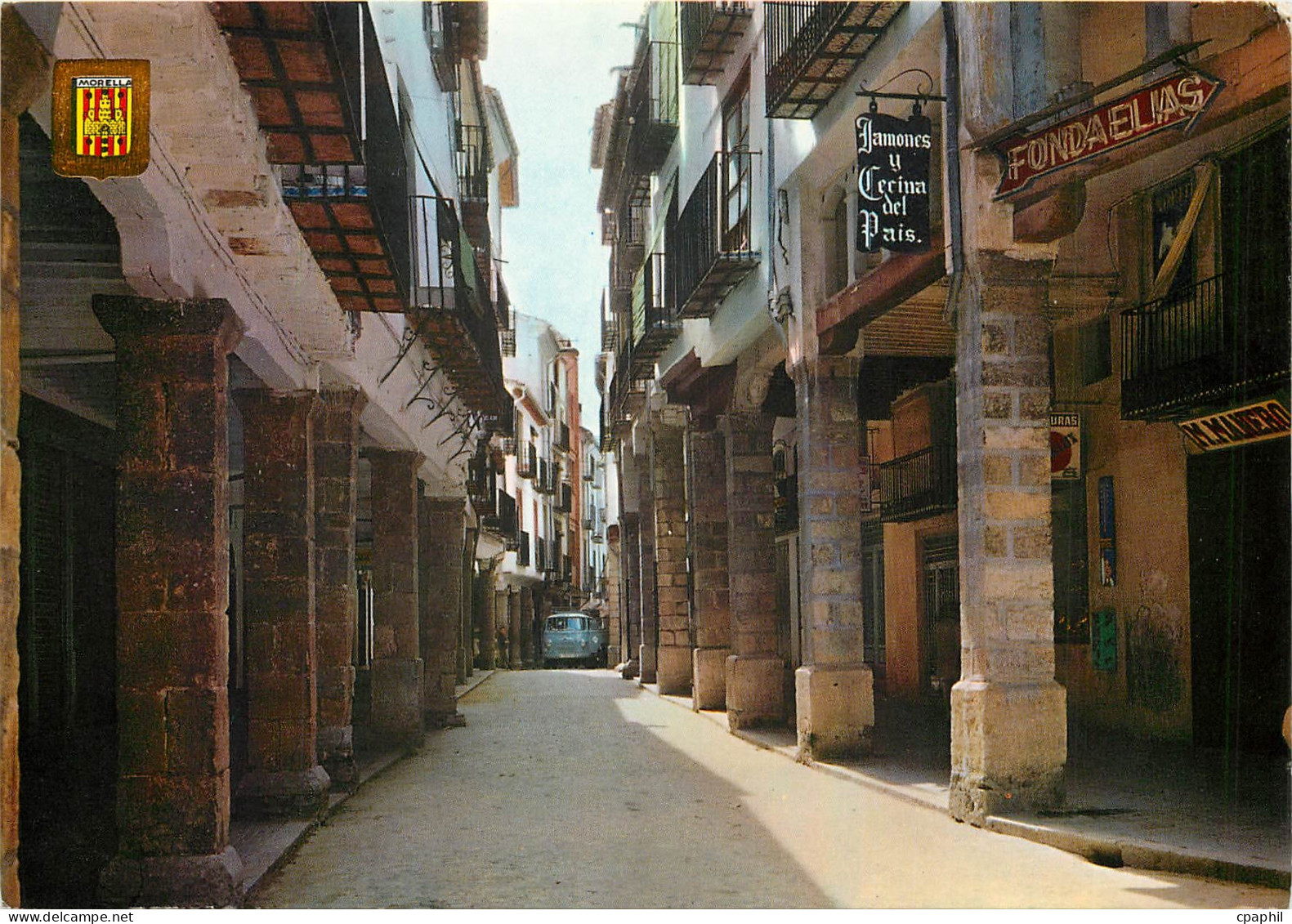 CPM Morella Castellon Calle Don Blasco de Alagon