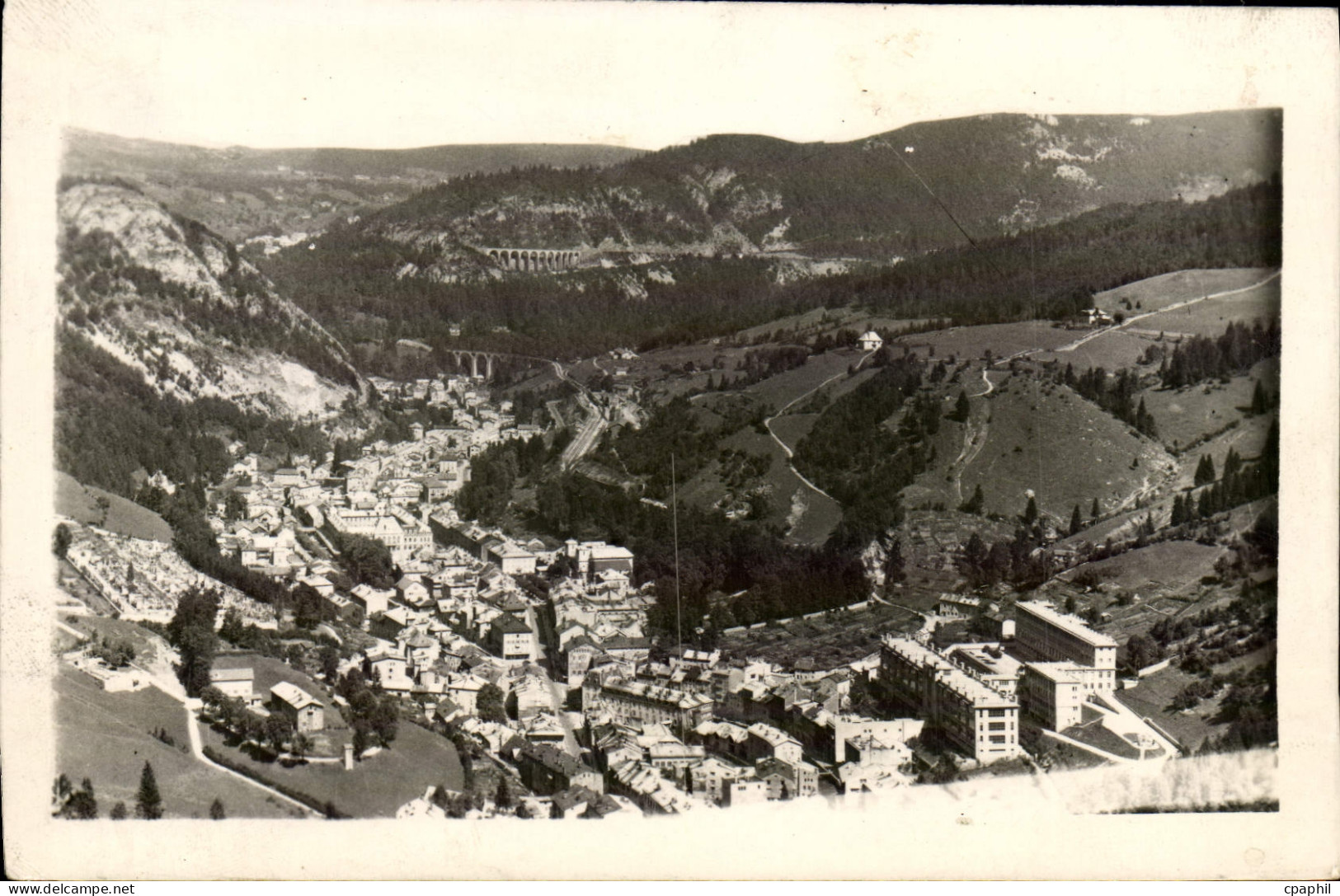 CPM Morez Vue generale