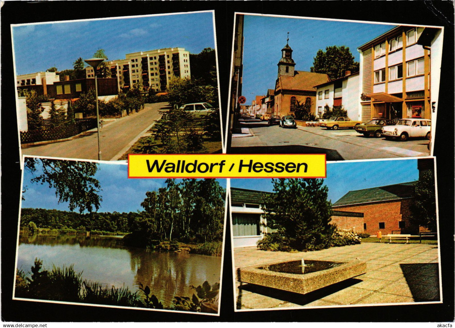 CPM MORFELDEN-WALLDORF Scenes GERMANY (1417362)