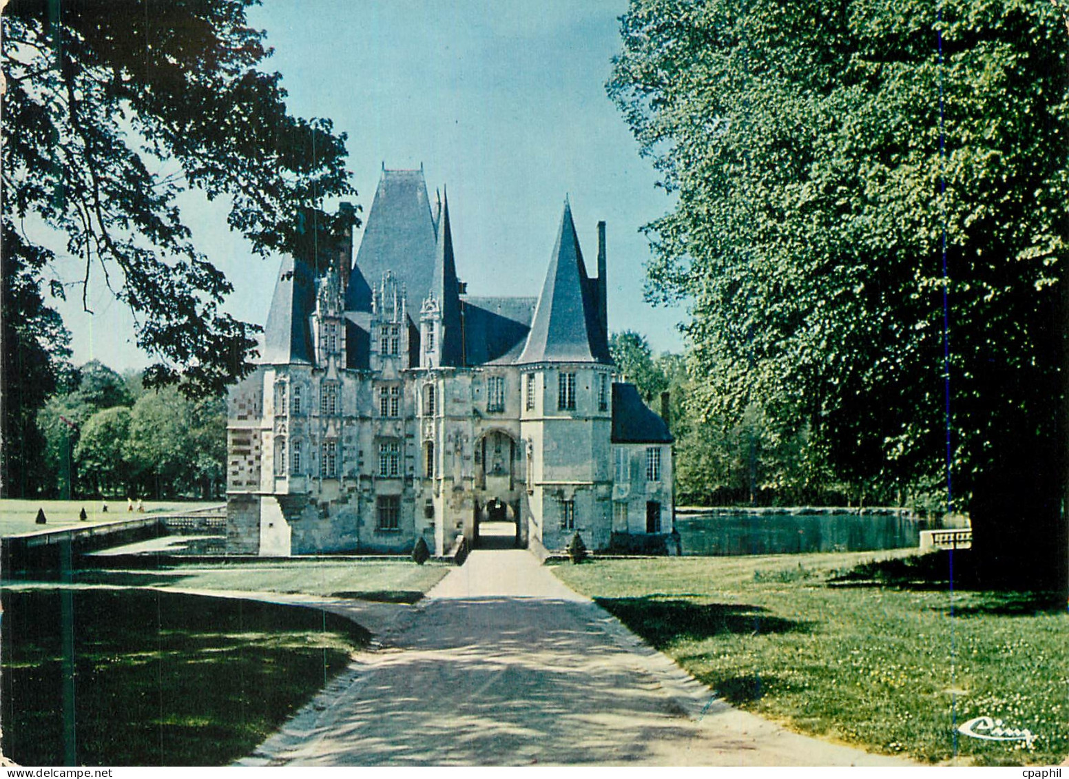 CPM Mortree Orne Chateau d O Gothique flamboyant
