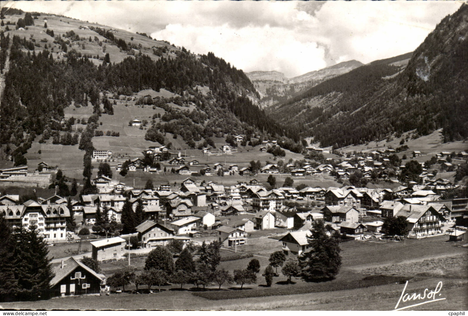 CPM Morzine Vue generale et Super Morzine