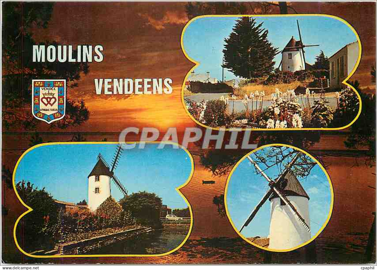 CPM Moulins Vendeens
