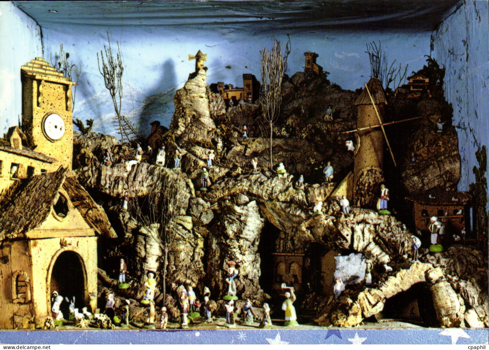 CPM Musee Paul Paymond Pont Saint Esprit Gard Creche Provencale region d'Aubagne XIX S