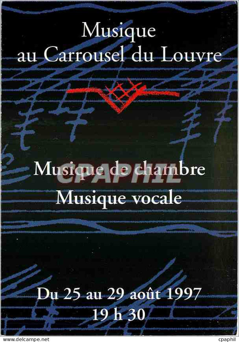 CPM Musique au Carrousel du Louvre