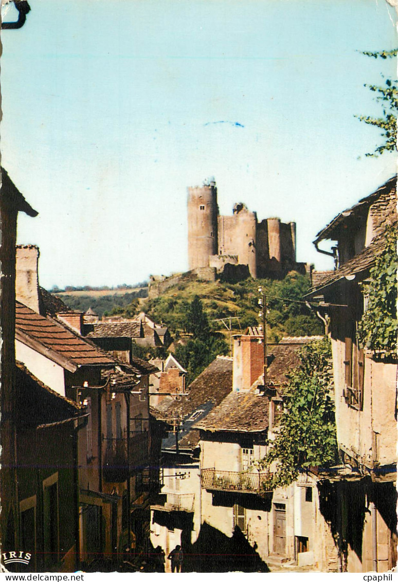 CPM Najac Le chateau chef d'ceouvre de l'art militaire du XIII sicle