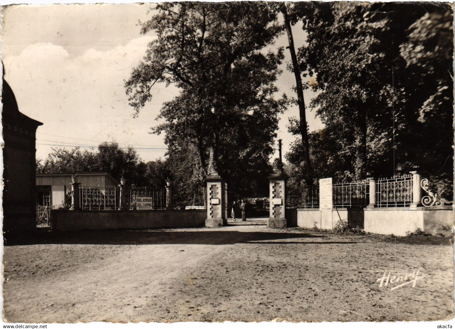 CPM Nancy Chateau de Remicourt entree du terrain municipal (1470630)