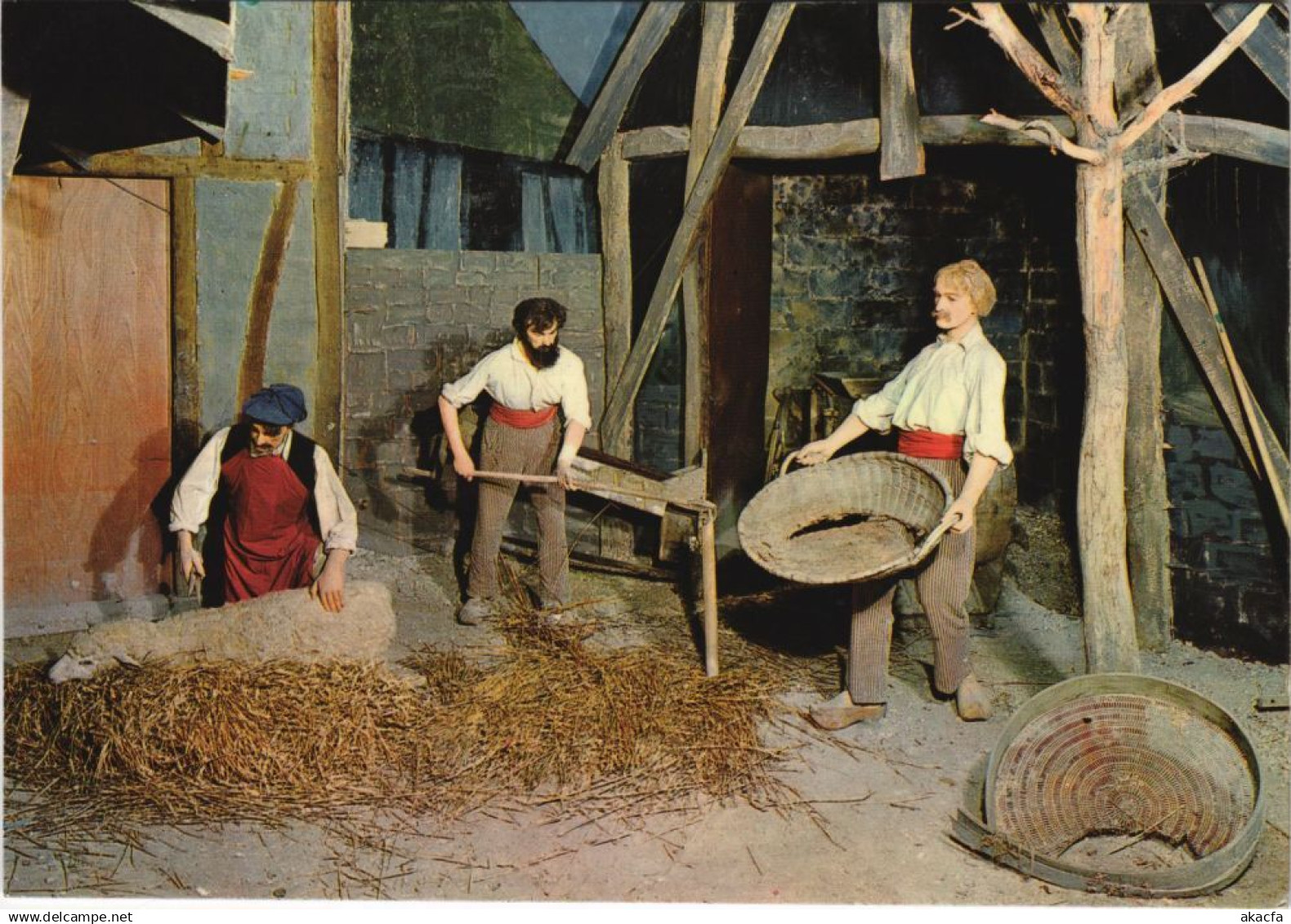 CPM NAOURS Metiers d'hier scenes paysannes (808751)