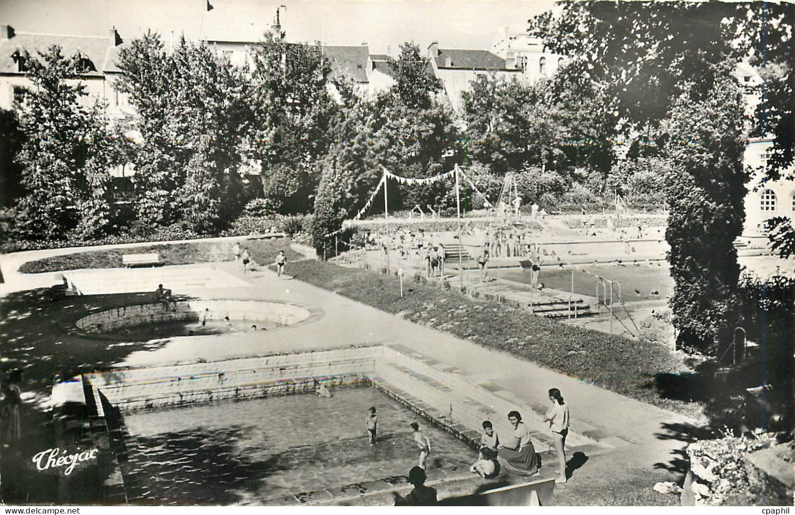 CPM Neris les Bains Allier Les Piscines Romaines