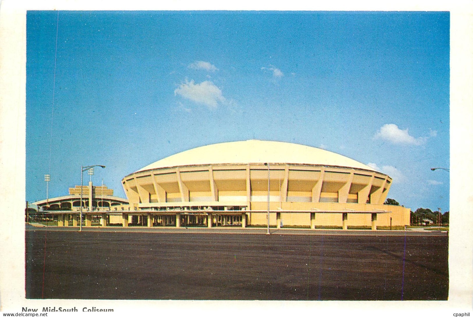 CPM New Mid South Coliseum Memphis Museum Chickasaw Gardens (The Pink Palace)