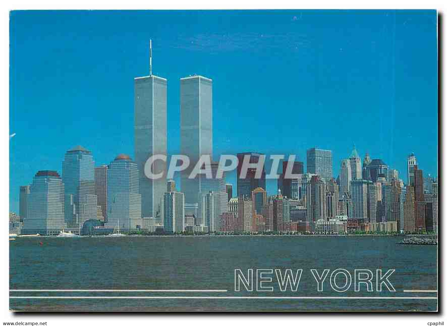 CPM New York The New York City skyline viewed from New York Harbor