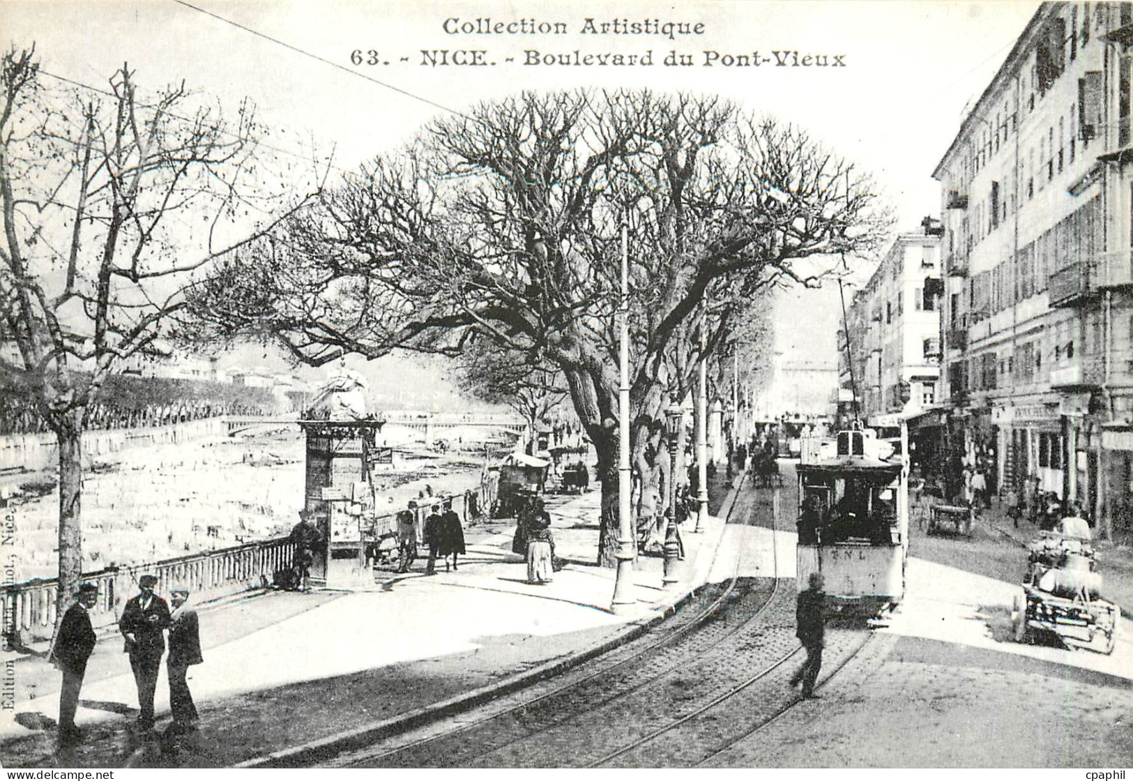 CPM Nice - Boulevard du Pont-Vieux
