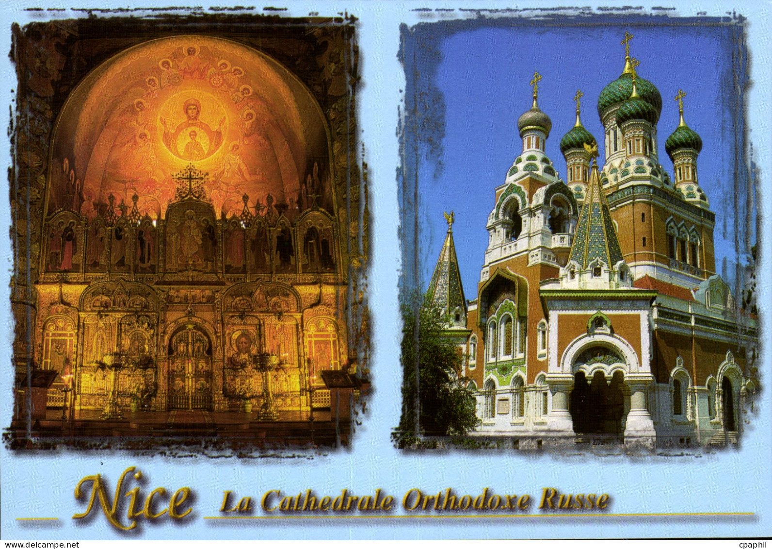 CPM Nice La Cathedrale Orthodoxe Russe Russie Russia