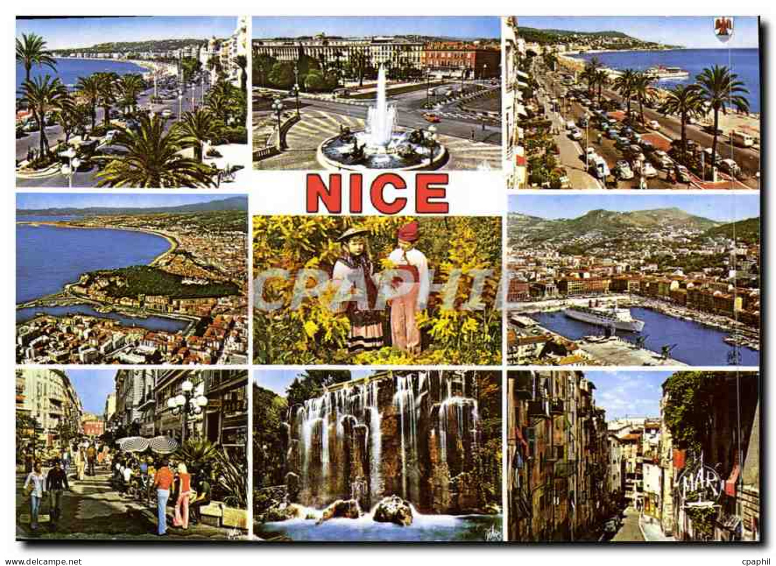 CPM Nice La Cote d'Azur Nice