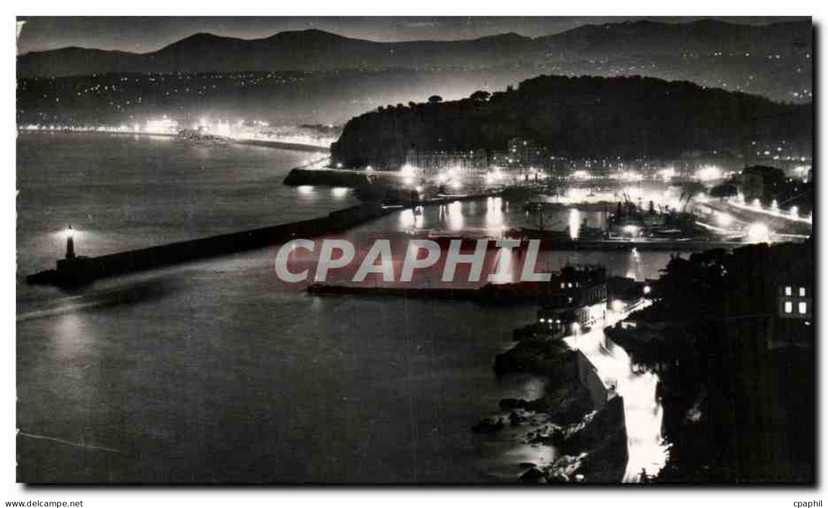 CPM Nice La Nuit