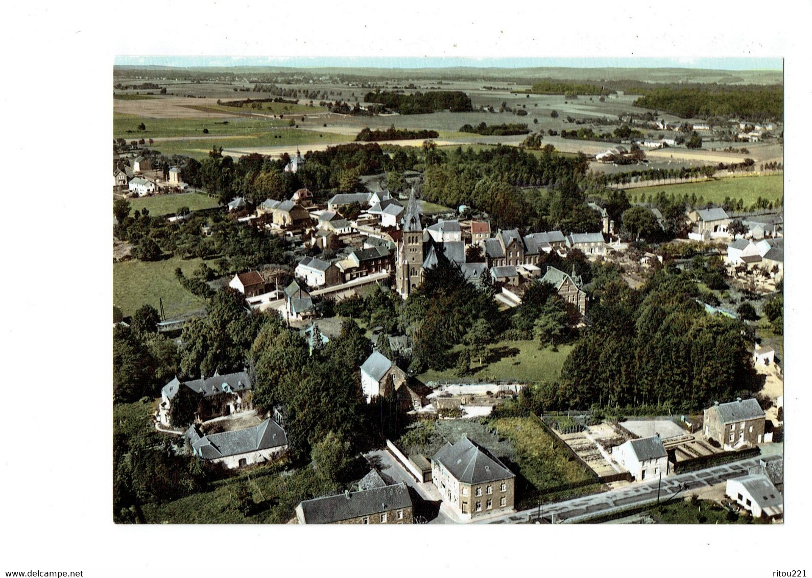 cpm - Ohey - Vue aérienne (Lib. Docquier, Goblet) - Ac 32-6 A