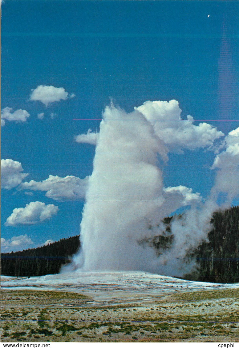 CPM Old Faithful Yellowstone National Park