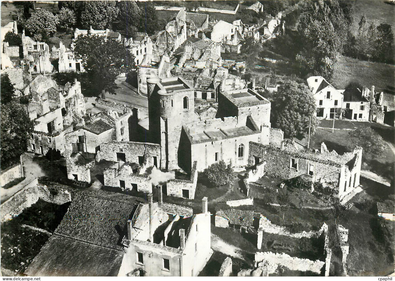 CPM Oradour sur Glane Hte Vienne Vue aerienne  Militaria